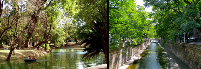 Ciudad de córdoba capital.  Cañada