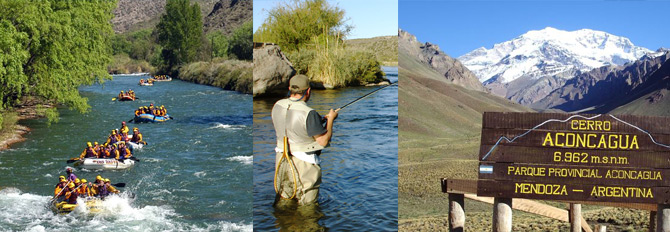 San Rafael, turismo aventura, Aconcagua